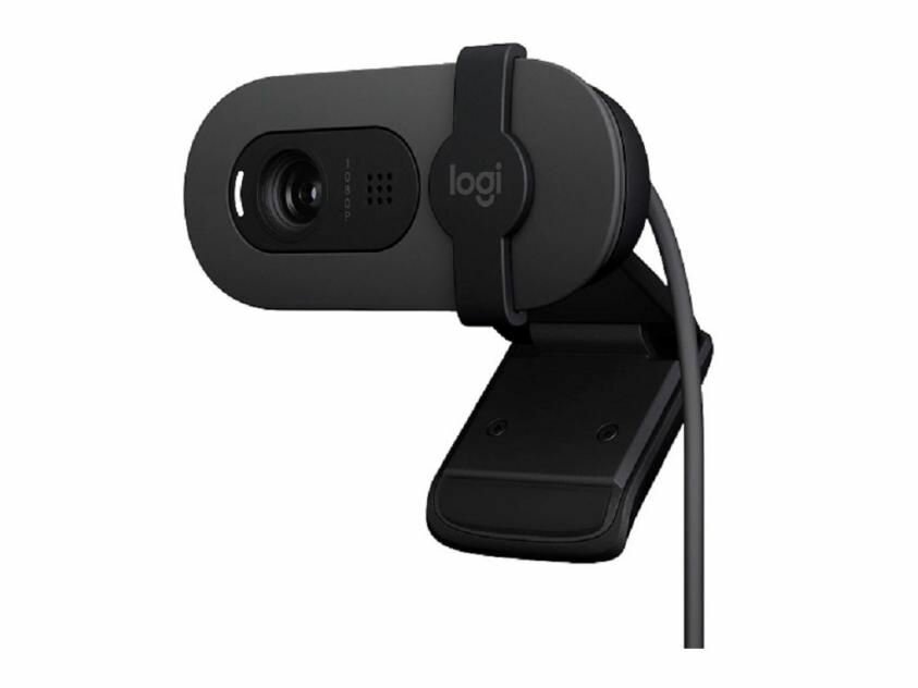 Веб-камера Logitech BRIO 100 FHD графит (960-001585)