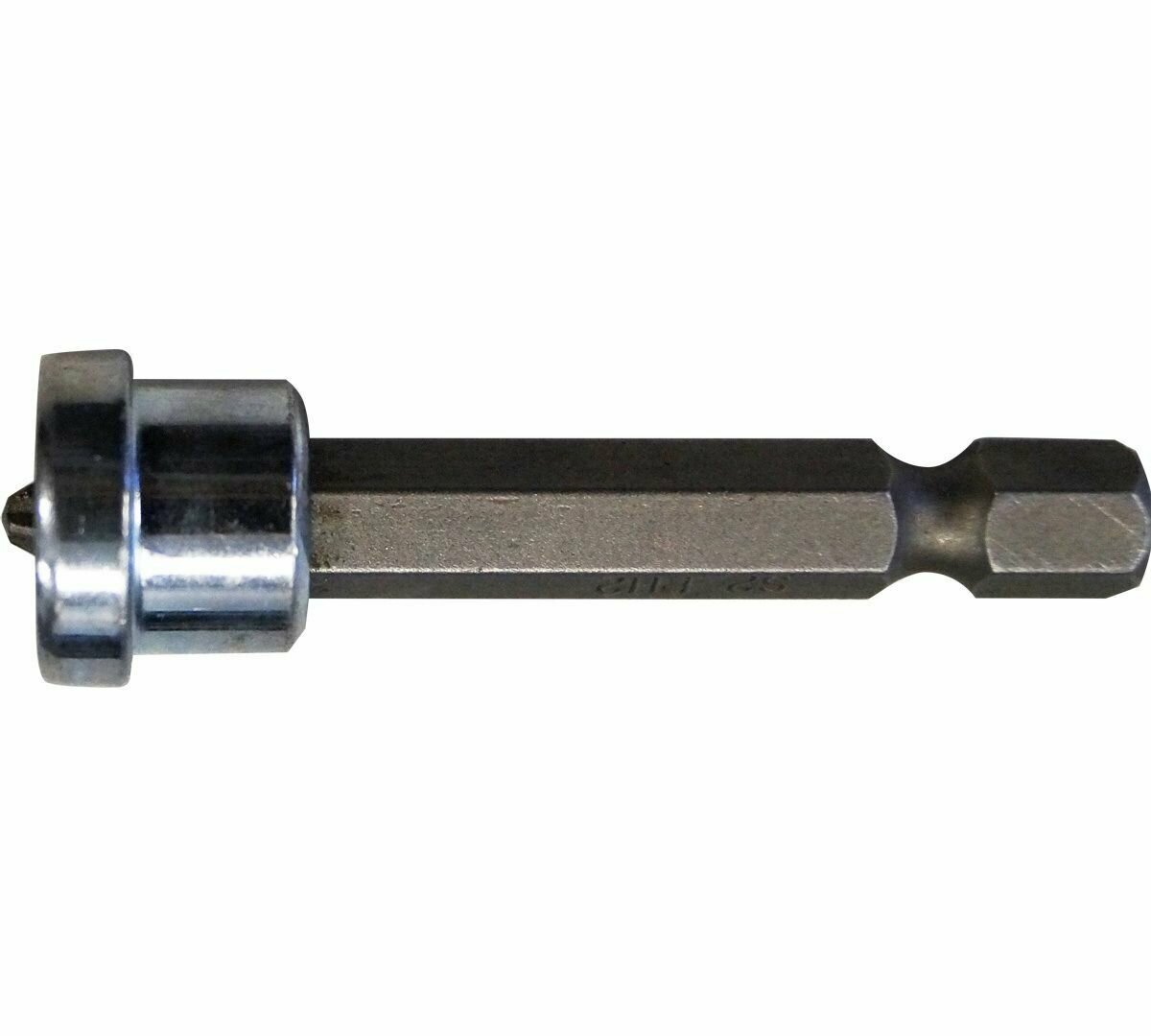 Биты для шуруповерта магнитные с ограничителем для ГКЛ PH2 x 50 мм 2 шт Pobedit