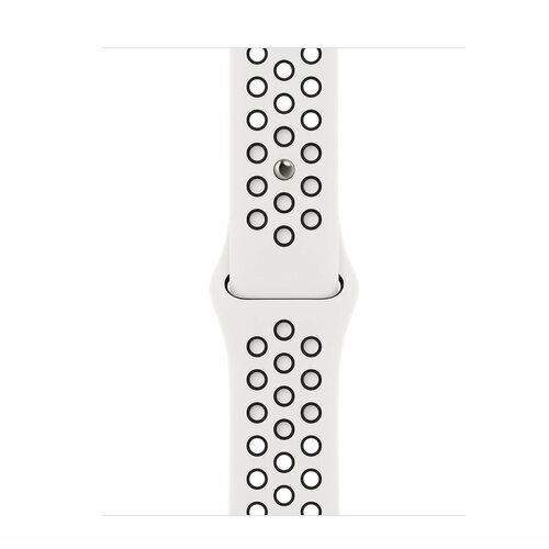 Спортивный ремешок для Apple Watch 38-41mm Nike Sport Band Summit White/Black