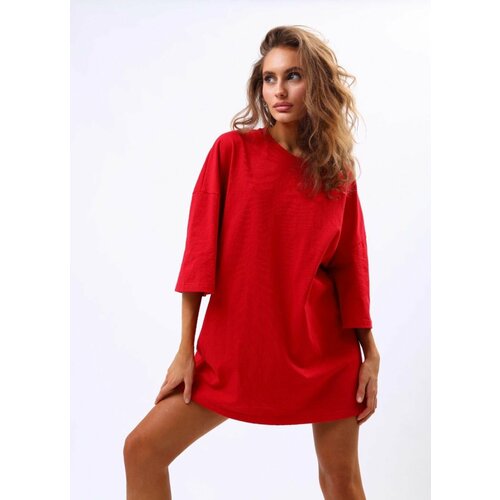 Футболка размер One size, красный