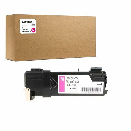 Картридж 106R01336 для Xerox Phaser 6125 1K Magenta Compatible (совместимый) картридж 106r01336 для xerox phaser 6125 1k magenta compatible совместимый