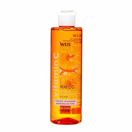 Тоник для лица WEIS Vitamin C увлажняющий, 250 мл лосьон тоник витаминный с витамином с floresan vitamin c 200 мл