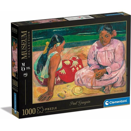 пазл enjoy 1000 деталей поль гоген таитянские женщины на пляже Пазл Clementoni 1000 деталей: Гоген. Таитянские женщины