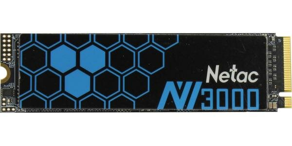 Твердотельный накопитель SSD M.2 500 Gb Netac NV3000 Read 3100Mb/s Write 2100Mb/s 3D NAND