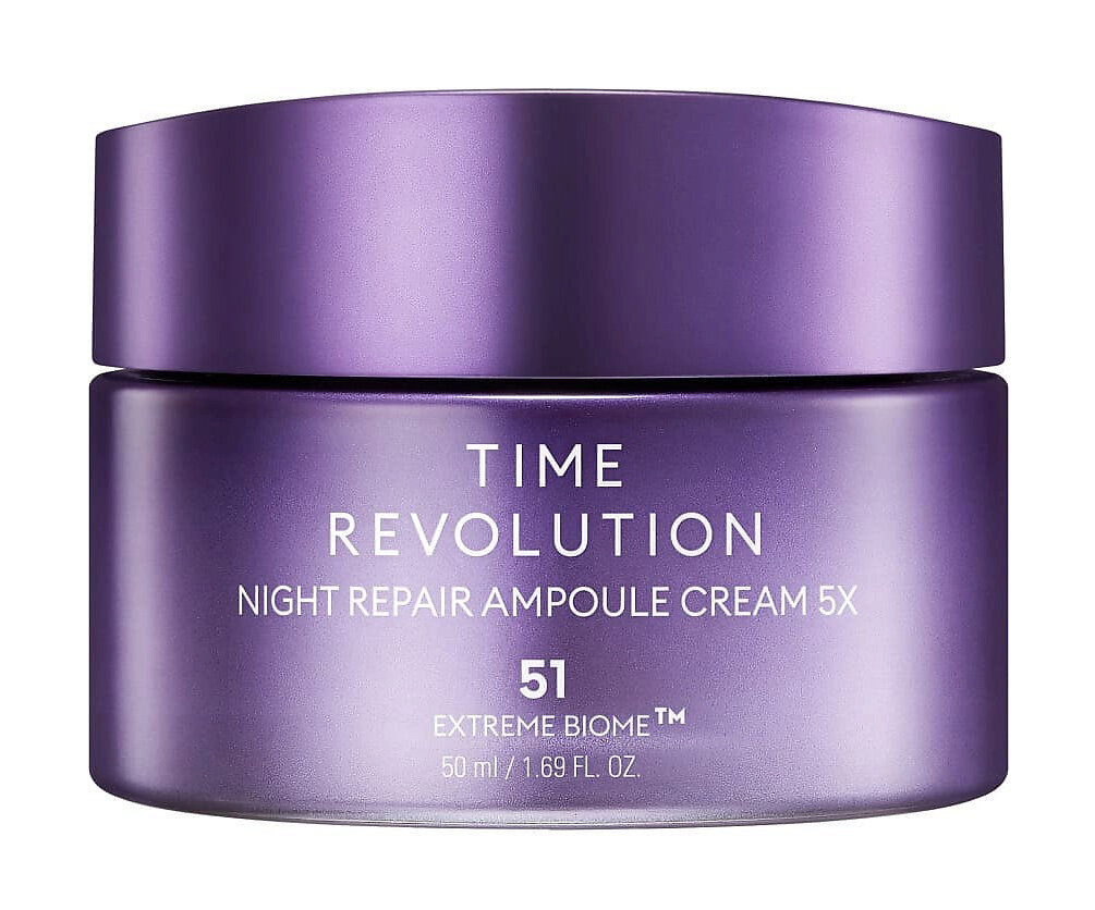 Ночной омолаживающий ампульный крем Missha Time Revolution Night Repair Ampoule Cream 5X, 50 мл