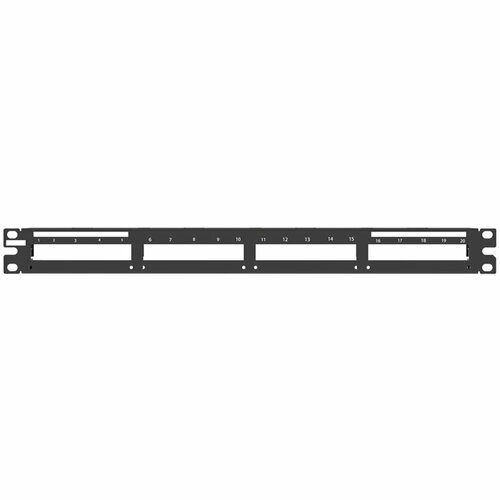 Panduit QSP24BL 19 1U black