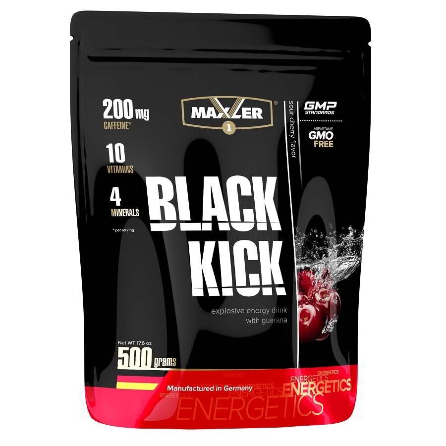 Maxler Black Kick 500 гр. пакет (Maxler) Вишня