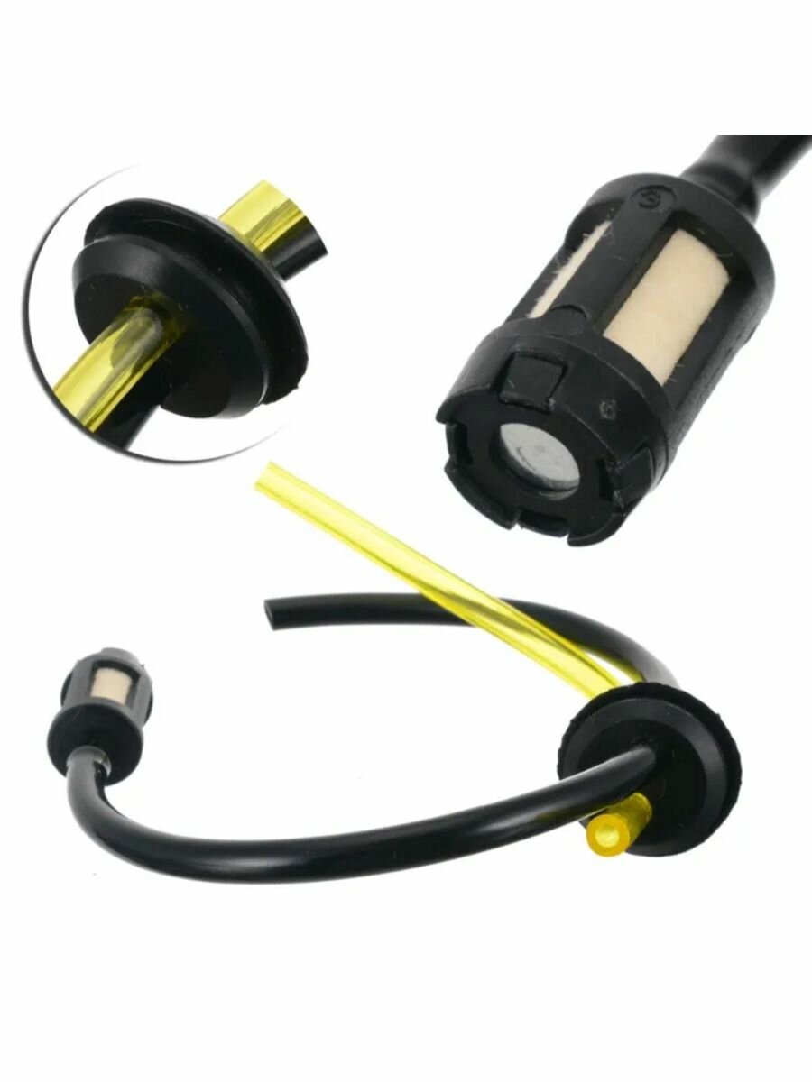 фото Кольцо бензобака в сборе с шлангом