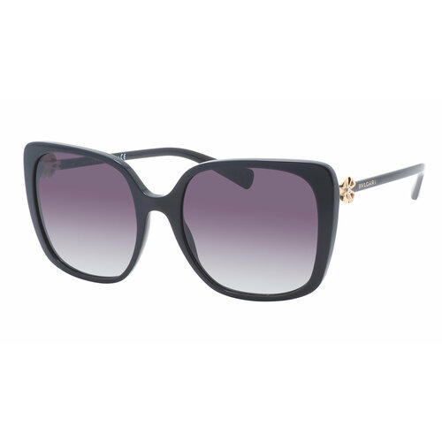 фото Солнцезащитные очки bvlgari, серый, черный