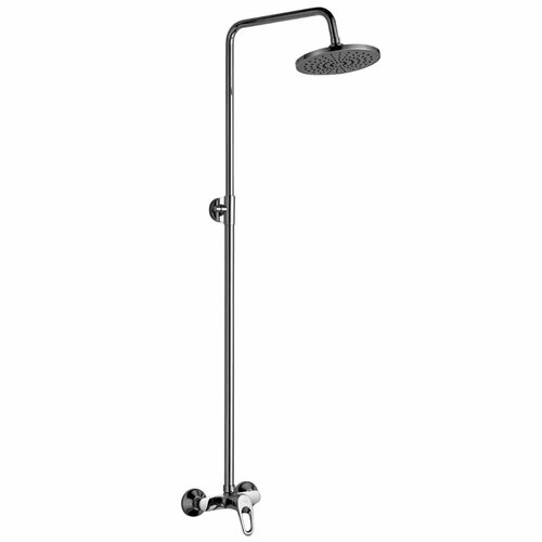 Верхний душ со смесителем Rossinka Silvermix LRB35-44 тропический дождь