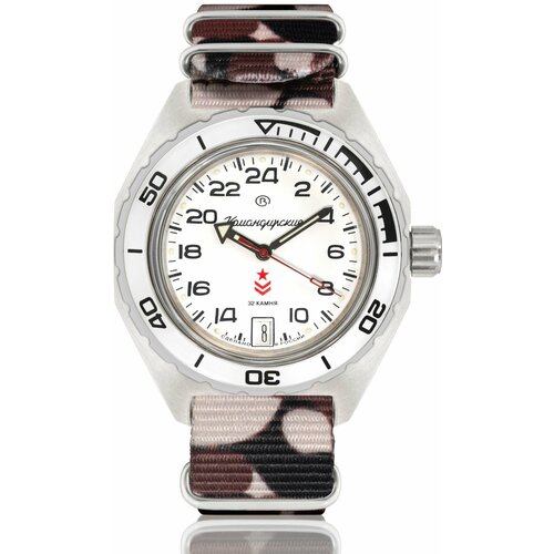 фото Наручные часы восток командирские, коричневый