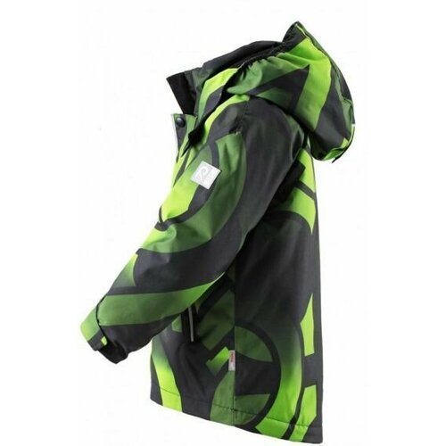 фото Куртка reima, размер 110, зеленый