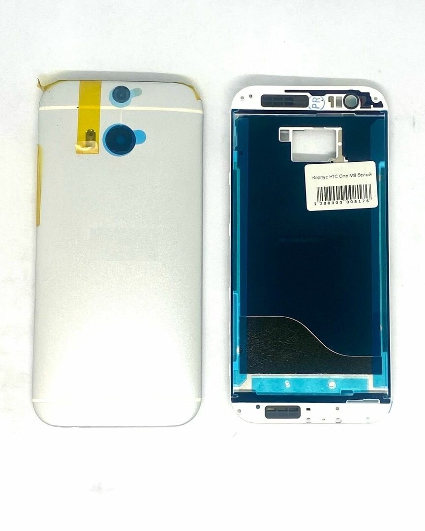 Корпус (крышка+рамка) для HTC One M8 белый