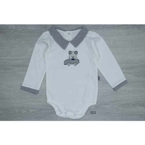 Боди Puan Baby, размер 62, серый, бежевый боди reima детское застежка под подгузник размер 62 мультиколор