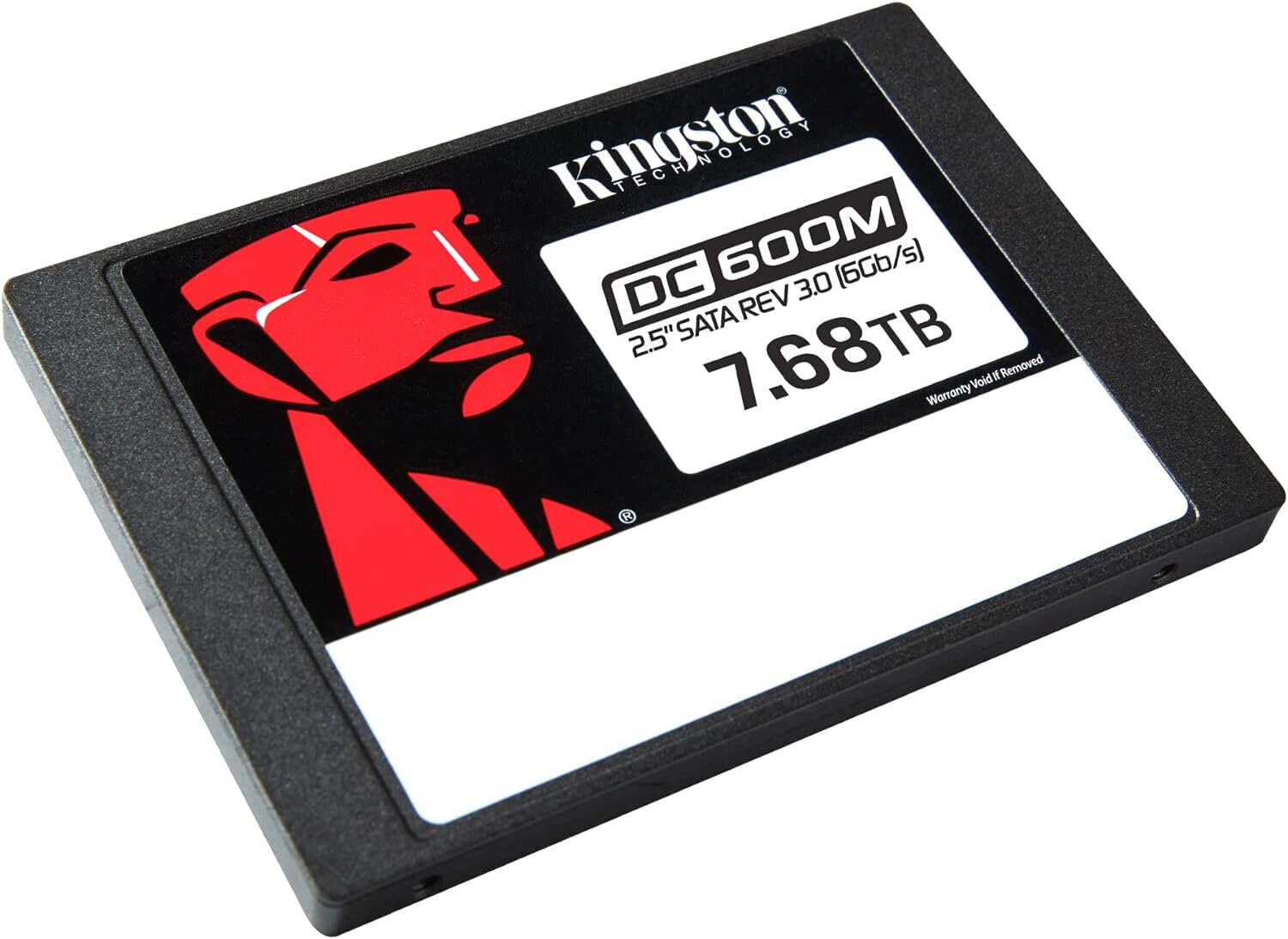 KINGSTON Накопитель SSD Kingston SATA-III 7.68TB SEDC600M/7680G DC600M 2.5" 1 DWPD SEDC600M/7680G