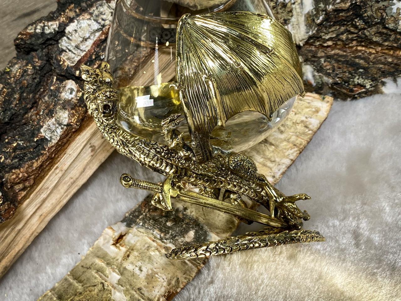 Коньячный бокал Дракон — фото 1