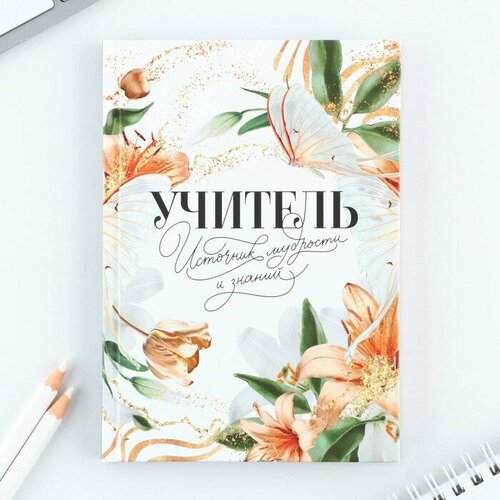 Ежедневник мини «Учитель – источник мудрости и знаний», 80 л ежедневник учителя лучшему учителю а5 7бц 160 л 1 шт