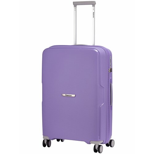 Чемодан Robinzon Santorini Plus 2.0, 70 л, размер M, фиолетовый