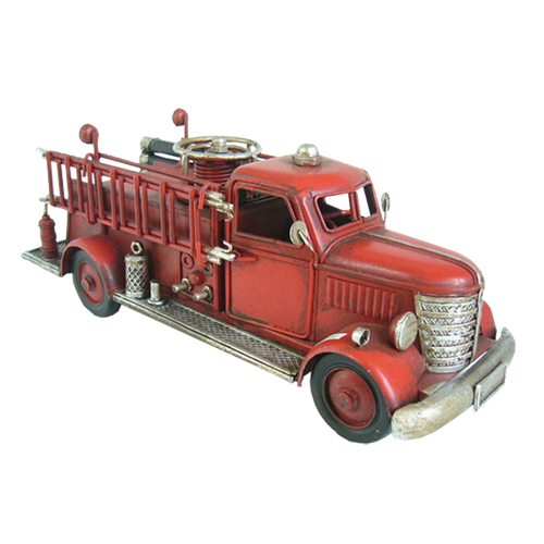 Декоративная модель Пожарный автомобиль с телескопической лестницей пожарный автомобиль siku с поворотной лестницей man