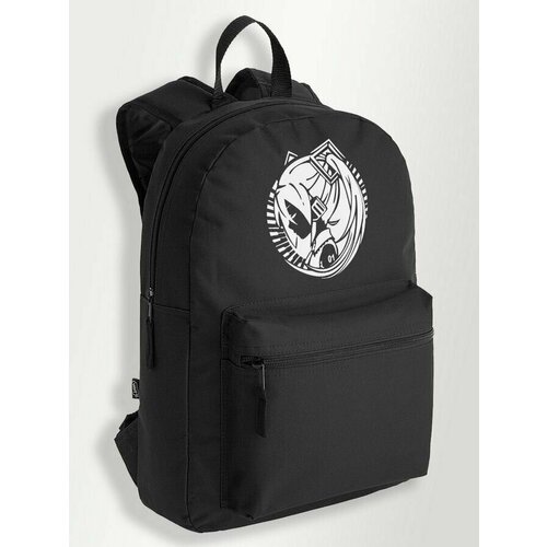 Черный школьный рюкзак с принтом девушка - 28 школьный оранжевый рюкзак с принтом девушка 113