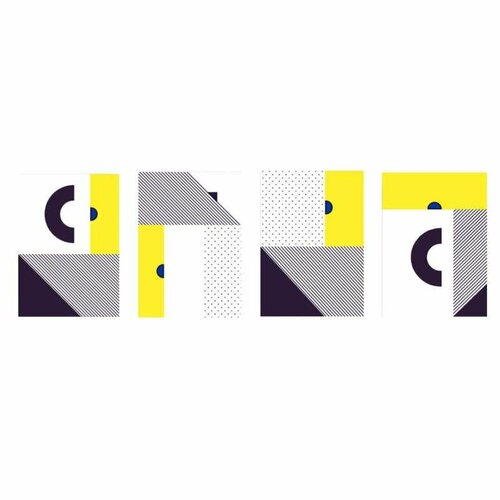 Бизнес-тетрадь Geometriс А5 80л, спираль, тв. перепл, клетка CBA5-80GM