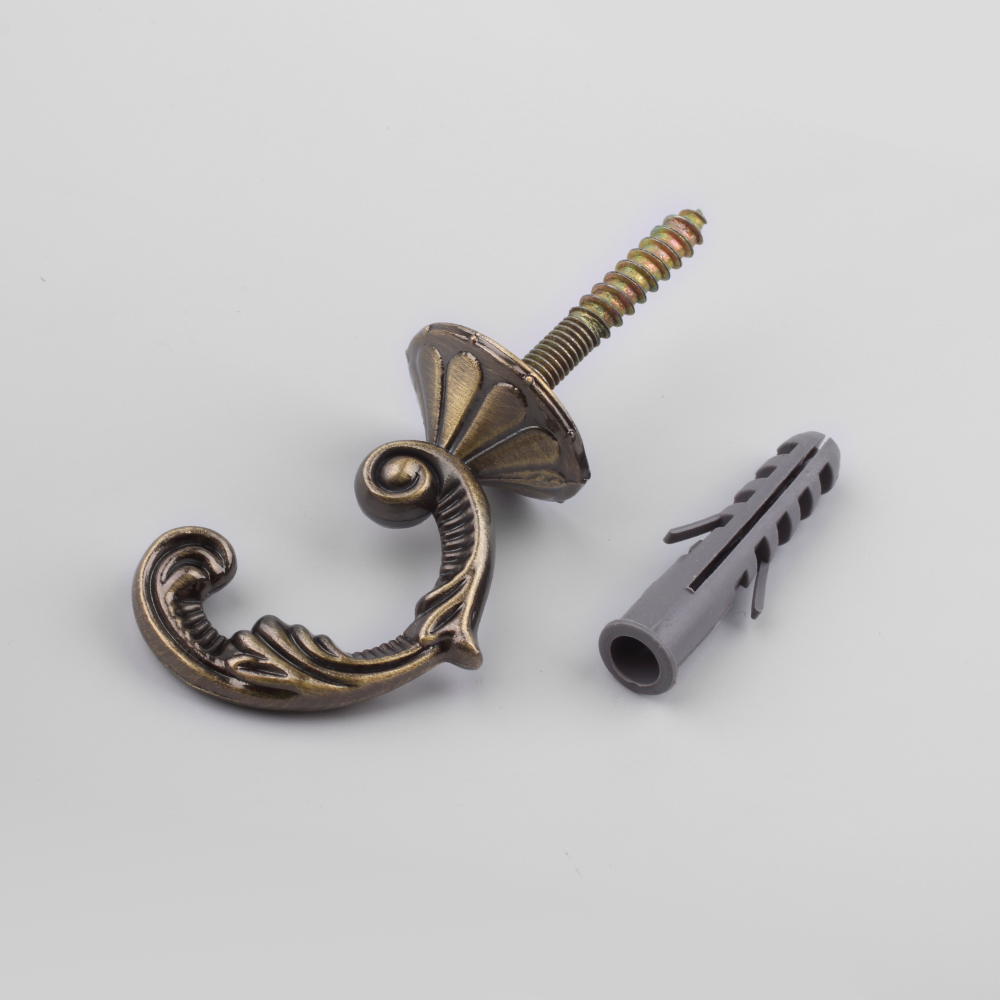 Крючок OLEXDECO «Морано» 45 мм 1 шт. Антик