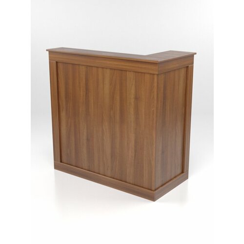 Ресепшн №32 правосторонний, Орех 120 x 60 x 120 см