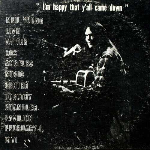 Рок WM Neil Young - Dorothy Chandler Pavilion 1971 (180 Gram Black Vinyl LP) рок wm desperado 180 gram remastered