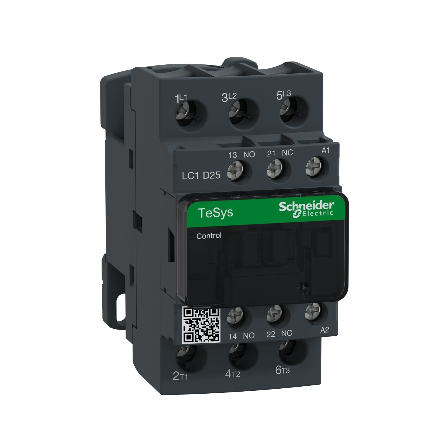 Контактор Schneider Electric TeSys Deco LC1D25B7, 3P, 25A, НЗ+но, 24VAC, 50-60Гц