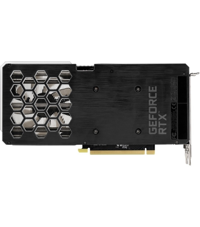 Видеокарта Palit GeForce RTX 3060 Ti Dual OC 8GB LHR (NE6306TS19P2-190AD V1)