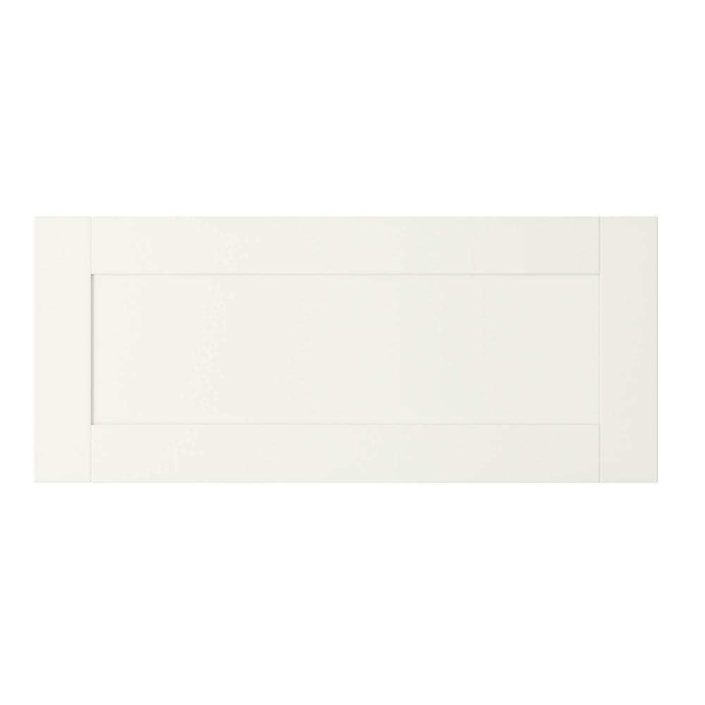 Мебельный фасад ханвикен Фронтальная панель ящика, белый, 60x26 см 104.355.06