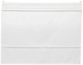 Римская штора икеа рингблумма, 100х160 см, белый (Ikea Ringblooma)