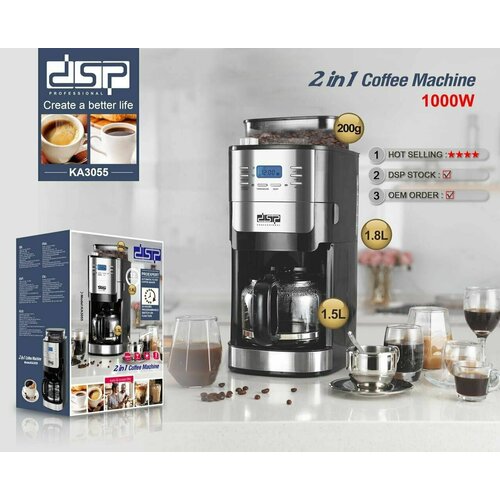 Кофемашина профессиональный кофейный аппарат DSP 3025600₽