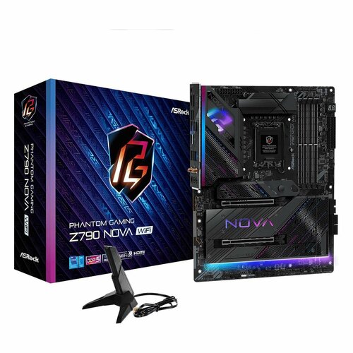 Материнская плата ASRock Z790 NOVA WIFI LGA 1700 Intel Z790 DDR5 ATX 4672500₽