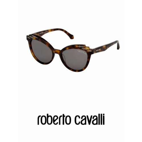 Солнцезащитные очки Roberto Cavalli, коричневый солнцезащитные очки roberto cavalli золотой