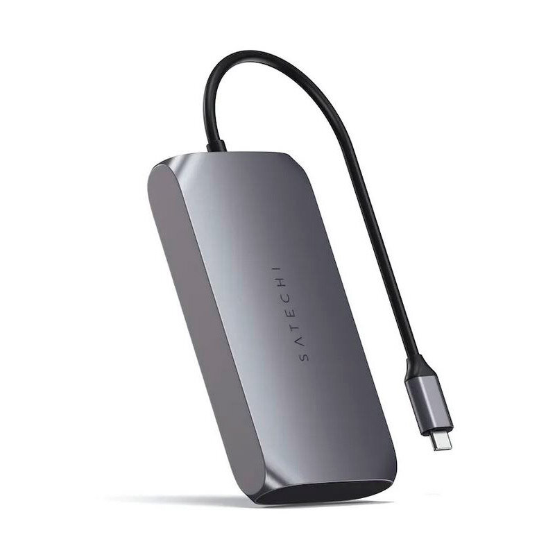 Док-станция Satechi Multimedia Adapter M1 Space Grey ST-UCM1HM