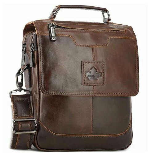 фото Сумка планшет h.t. 1983.8, фактура гладкая, коричневый