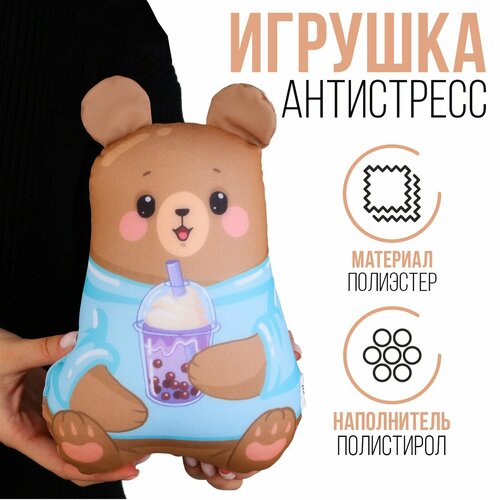 фото Игрушка антистресс «мишка» mni mnu