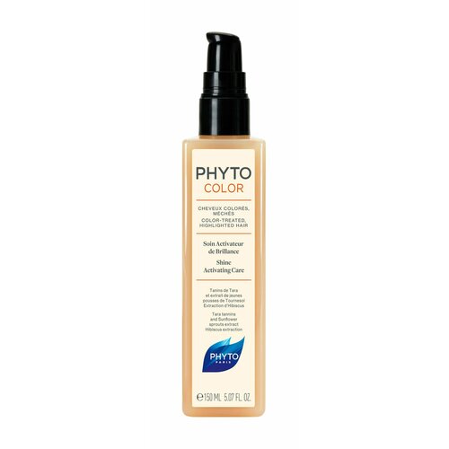 Несмываемый уход для восстановления волос Phyto Phytocolor Soin Activateur De Brillance phyto phytocolor shampooing protecteur de couleur