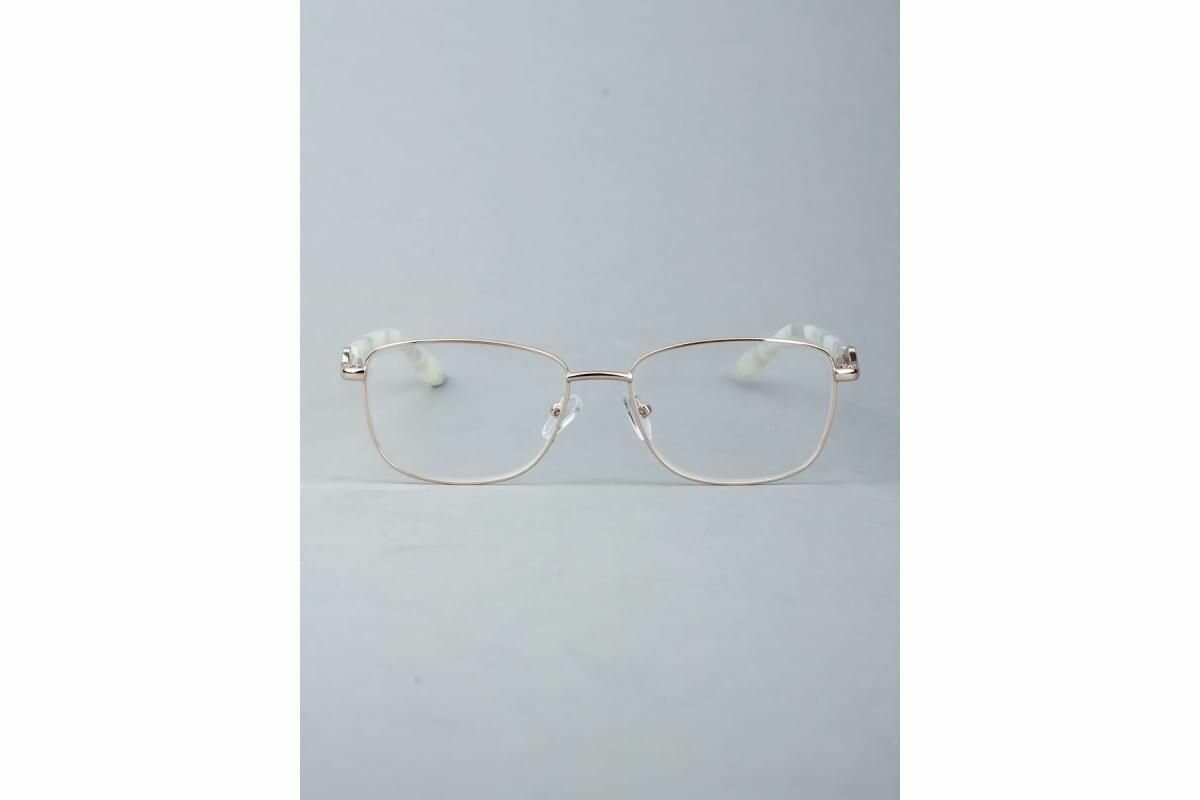 фото Женские очки со стеклянной линзой (+3.75) с футляром, GLODIATR 2031 C2, линза стекло, цвет бронзовый, РЦ 62-64