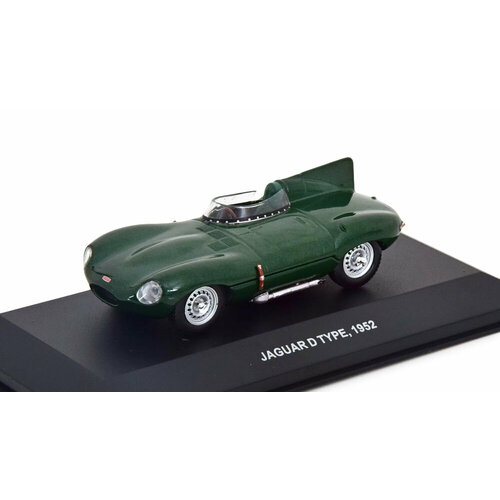 Jaguar d-type 1952 green metallic / ягуар зеленый