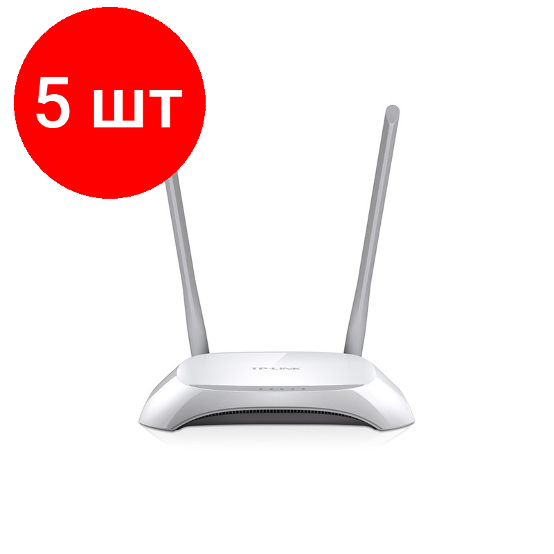 Комплект 5 штук, Маршрутизатор TP-LINK TL-WR840N