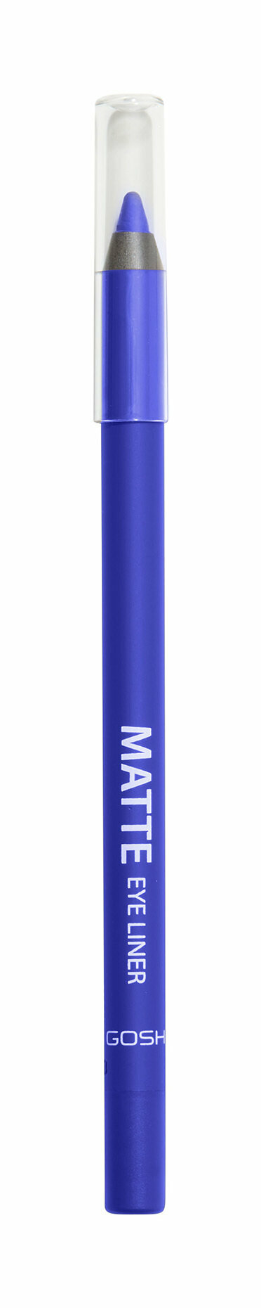 Карандаш для глаз Gosh Matte Eye Liner/9 Midnight Blue - фото №3