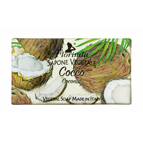 Мыло с ароматом кокоса Florinda Soap Coconut