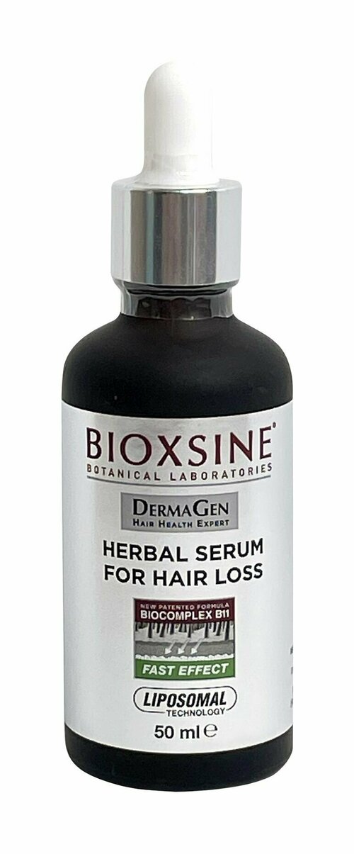 Сыворотка против интенсивного выпадения для всех типов волос Bioxsine Herbal Serum for Hair Loss