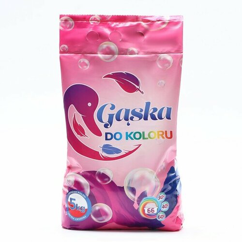 Стиральный порошок Gaska Color, 5 кг