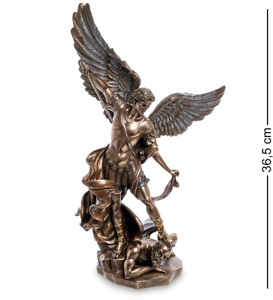 Статуэтка Veronese "Михаил Архангел, побеждающий дьявола" (bronze) WS-30/ 1