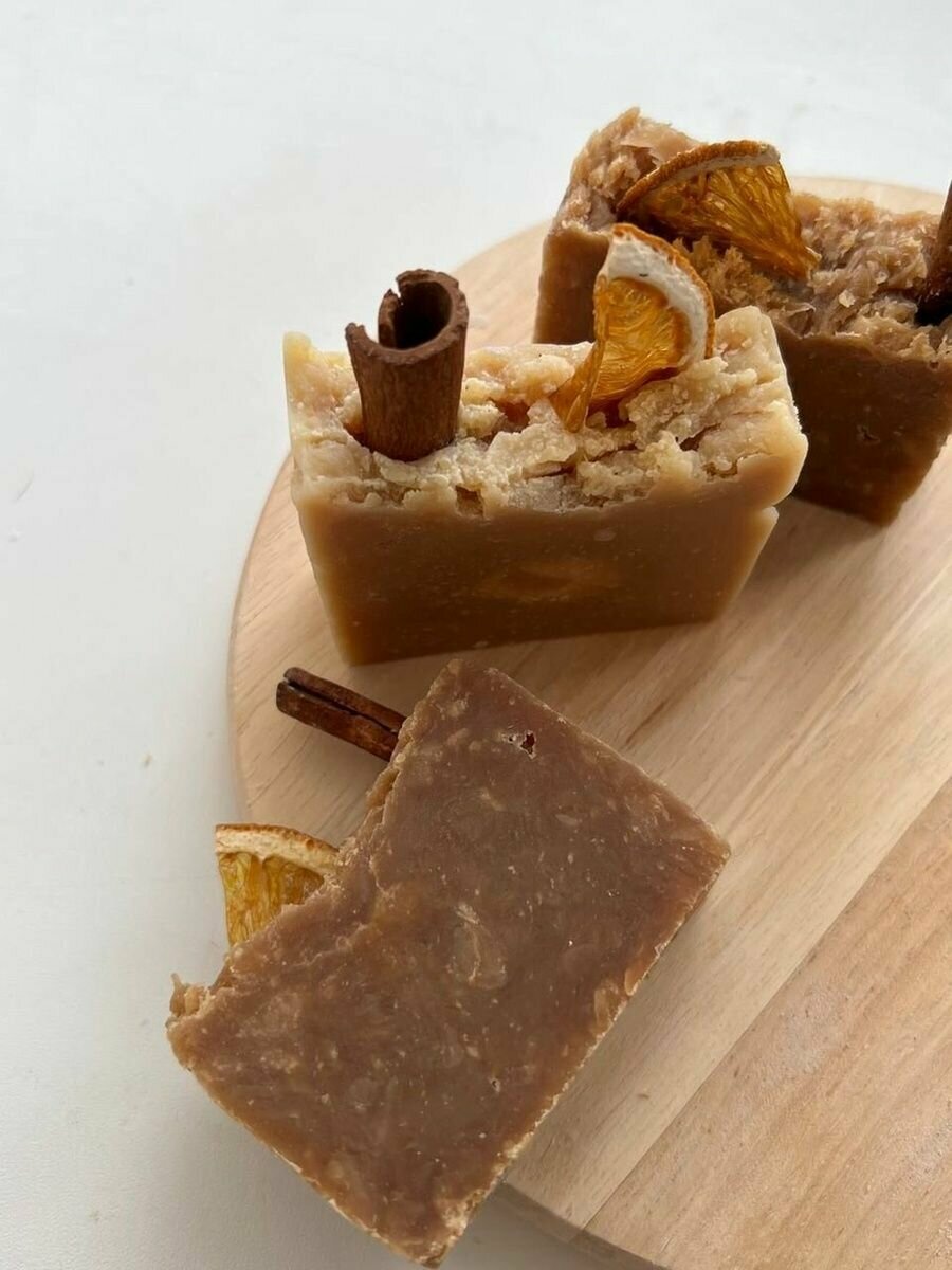 фото Мыло "Винное", натуральное, ручной работы