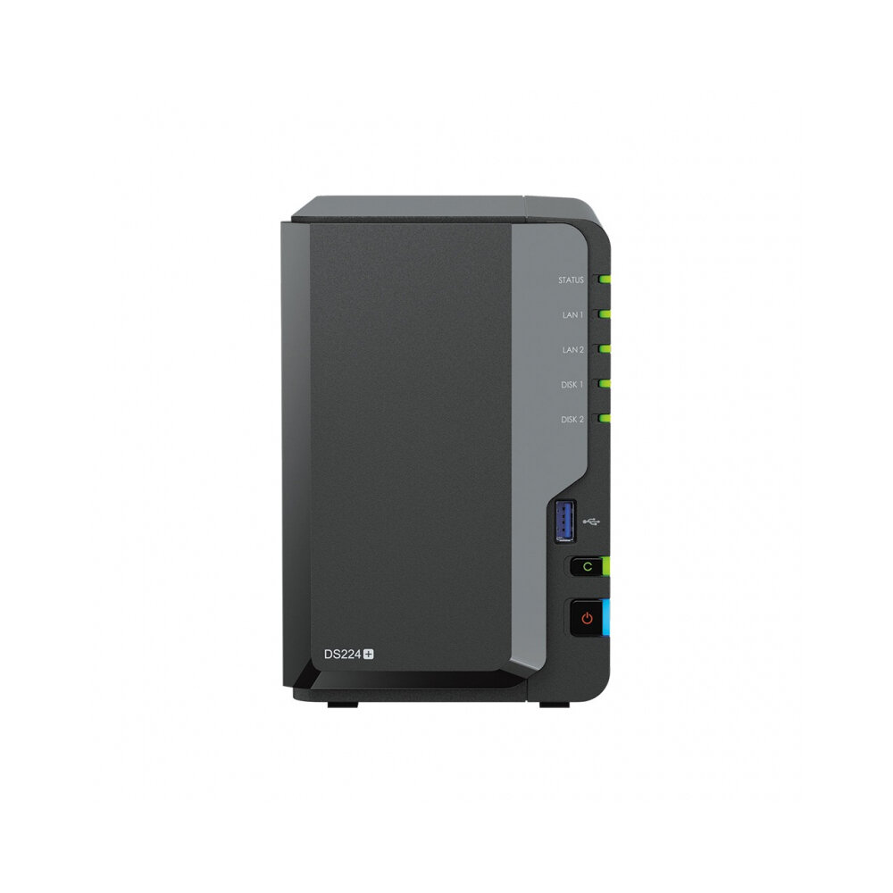 Сетевой накопитель Synology 2x3.5”/2.5" SATA, 2xUSB3.2Gen1, 2xUTP Gigabit, без HDD - фото №5