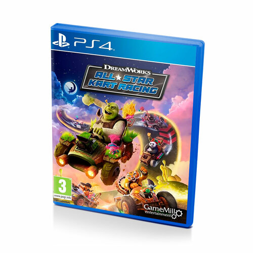 DreamWorks All-Star Kart Racing (PS4/PS5) английский язык jojo s bizarre adventure all star battle r ps4 ps5 английский язык
